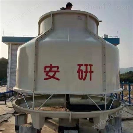 广西省百色市注塑机降温80吨圆形冷却塔