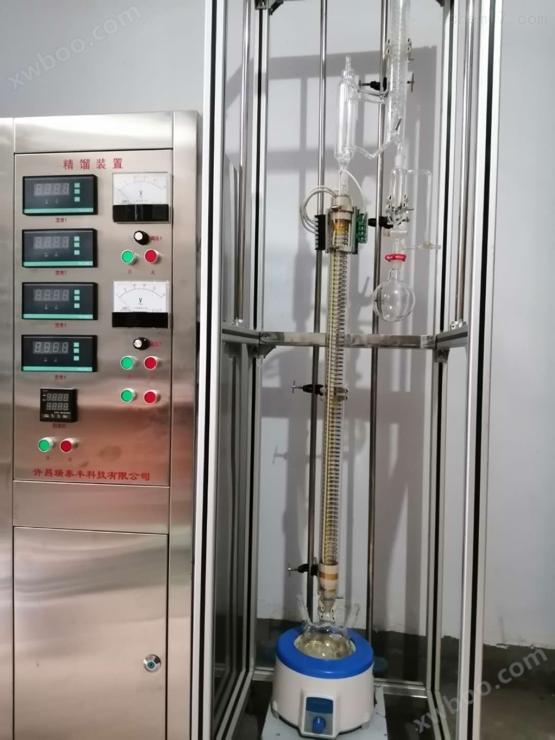 高熔点物料精馏实验装置