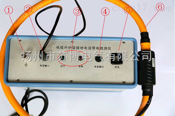 TEHC-300C电缆外护层接地电流带电检测仪