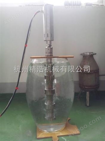 杭州超声波纳米材料分散设备玻璃反应器实验机