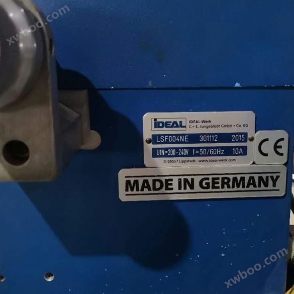 德国IDEAL-Werk 对焊机LSF004NE