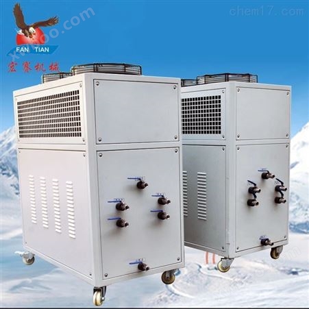 风冷式冷水机使用前应注意事项 宏赛风冷箱式冷水机