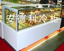 日式直角蛋糕保鲜柜材质