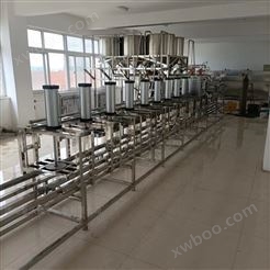 金沃时产3000斤大型豆腐生产线冲浆豆腐机