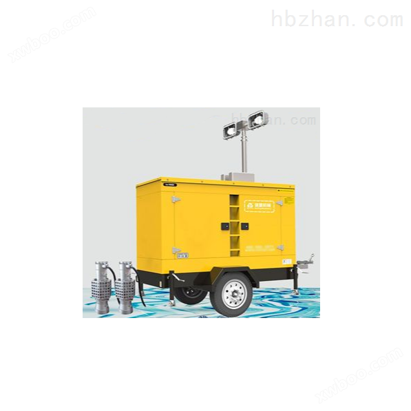 移动式柴油机排涝泵车