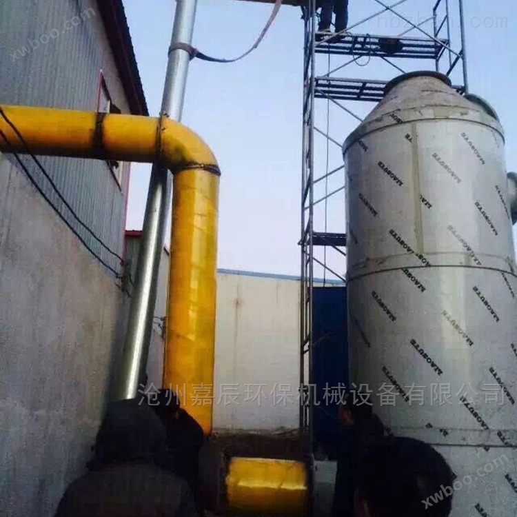 青县玻璃钢喷淋塔 脱硫脱销废气处理设备