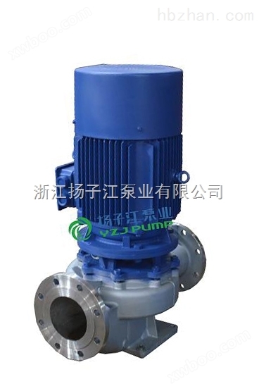 离心泵:IHG型立式单级单吸不锈钢防爆离心泵