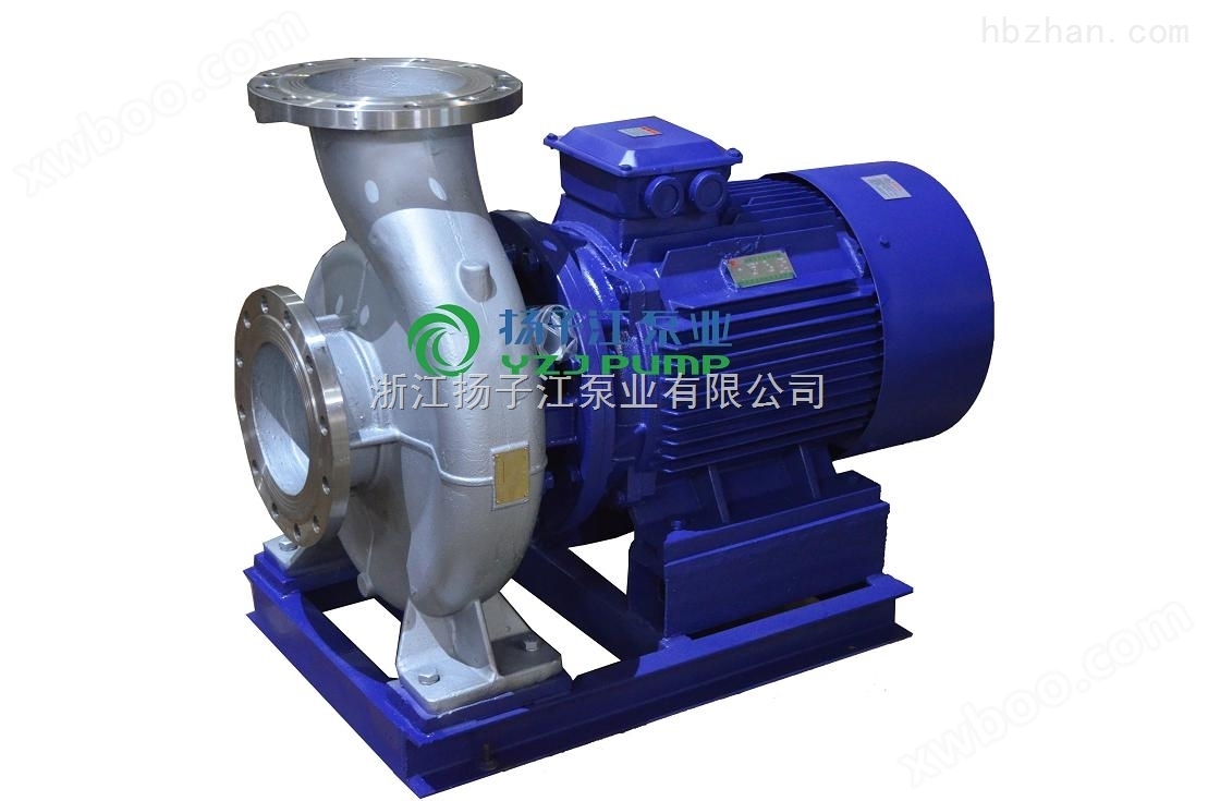 化工泵:ISWH防爆化工不锈钢管道泵