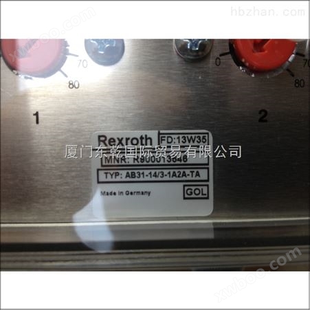 力士乐Rexroth R900013646/AB31-14 3-1A2A-TA