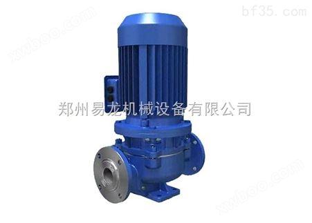 ISG150-200B郑州批发零售ISG单级管道离心泵价格 卧式铸铁管道离心泵扬程