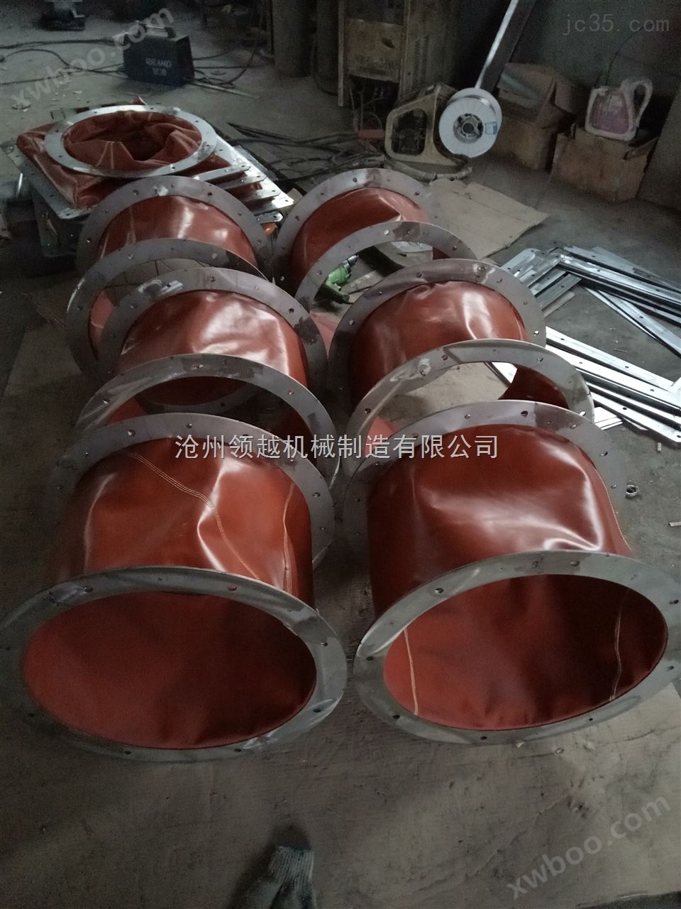 上海风机耐高温排烟除尘软连接生产厂家