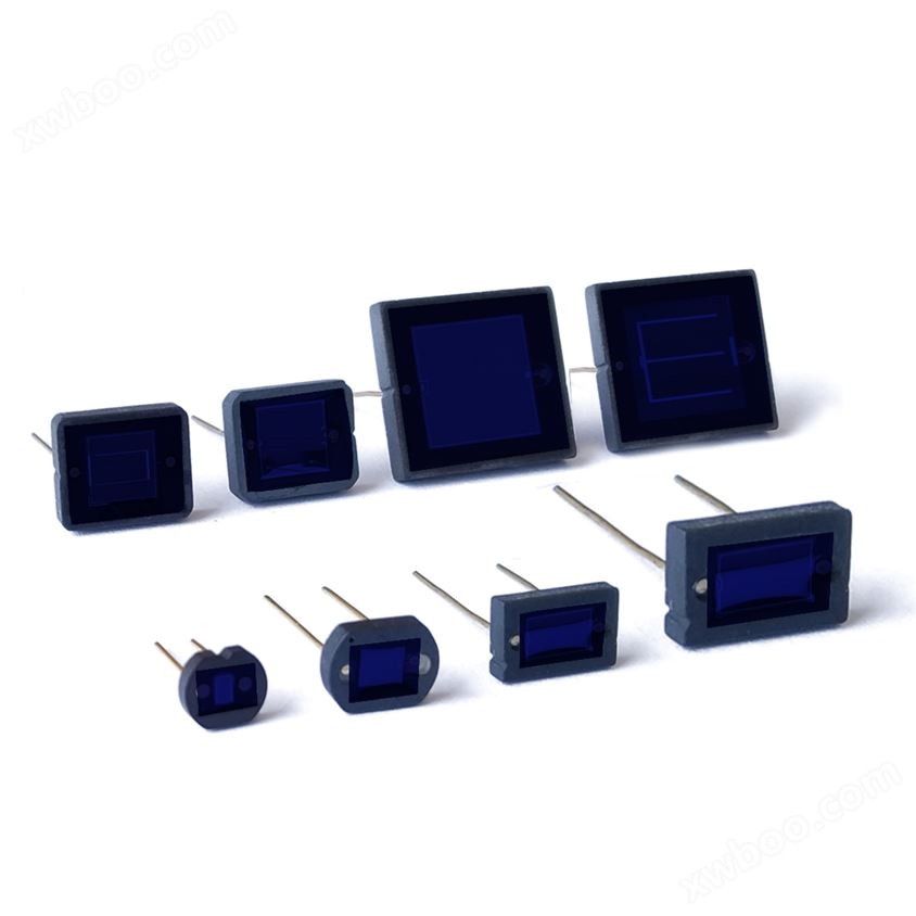 环氧树脂封装型硅光电池系列-外置紫色玻璃