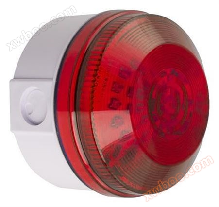 新产品Moflash LED195 系列 红色灯罩 LED 闪光 LED 信号灯塔 LED195-03WH-02, 35 → 85 V 交