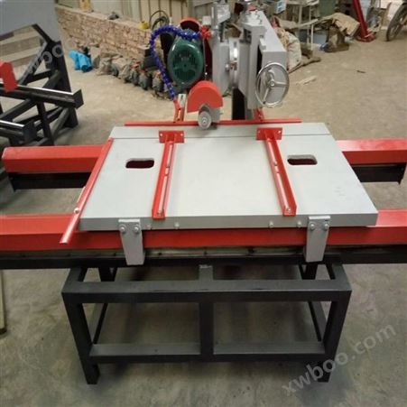 数控三刀瓷砖切割机 瓷砖自动切割机磨边机 台式电动瓷砖切割机货号H7840