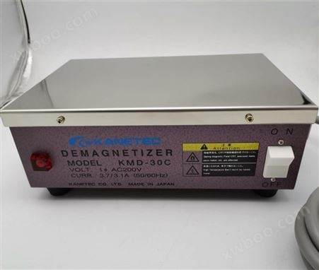日本强力kanetec磁性分离器刚性材料脱磁工具KMD-30C