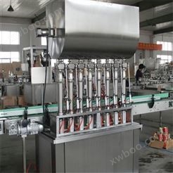 自动双头液体灌装机 四川自动液体灌装机 荣创生产