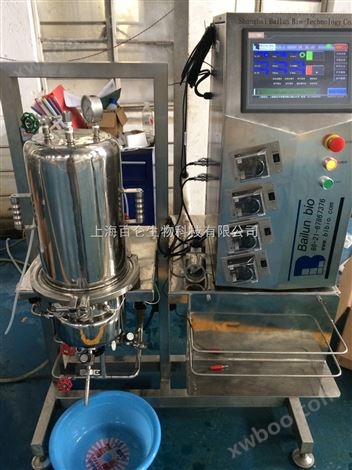 原位灭菌机械搅拌多联玻璃发酵罐