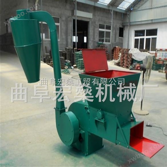 神池县单相电果秧饲料粉碎机 实用小型玉米杆粉碎机械厂