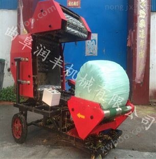 海兴县 秸秆青贮一体机 青贮打捆包膜机