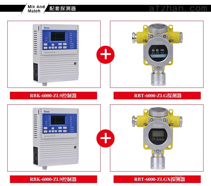 供应上海RBT-6000-ZLG乙醇气体探测器